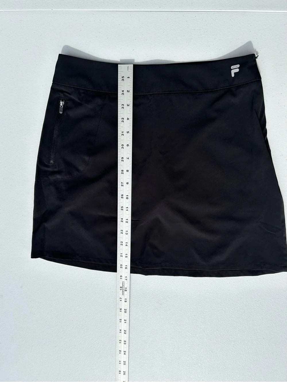 Fila Sport Black Athletic Skort Tennis Golf Skirt Size S - Picture 4 of 10